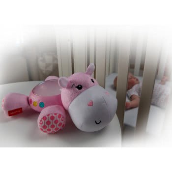 Mattel Hippo Projection Soother - Pink FGG89 887961504743