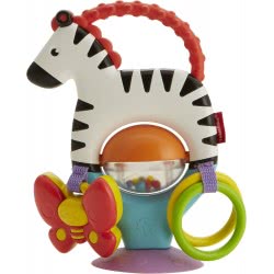 Mattel Fisher Price Ζέβρα Δραστηριοτήτων Με Βεντούζα FGJ11 887961505870