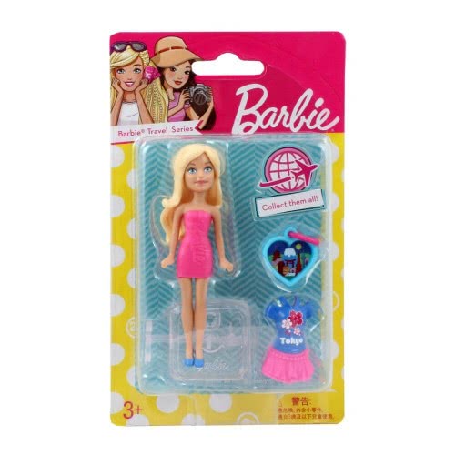 Mattel Barbie Mini Play Travel Tokyo Κούκλα FHF02 / FDX95 887961479768