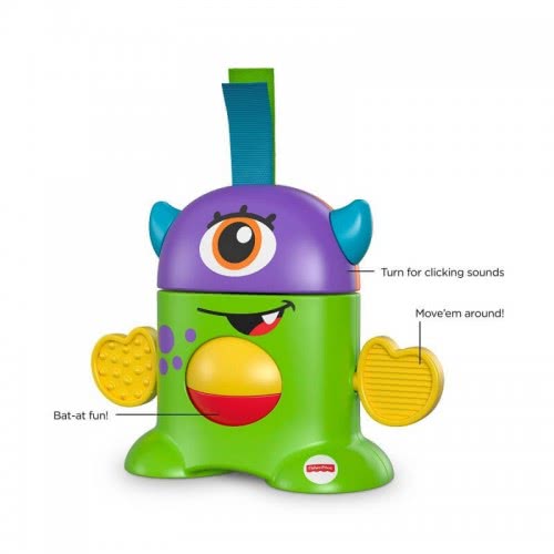 Mattel Fisher Price Tote-Along Monsters - Harvey FHF83 / FHF81 887961522143