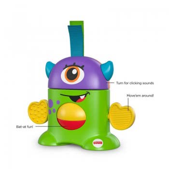 Mattel Fisher Price Tote-Along Monsters - Harvey FHF83 / FHF81 887961522143