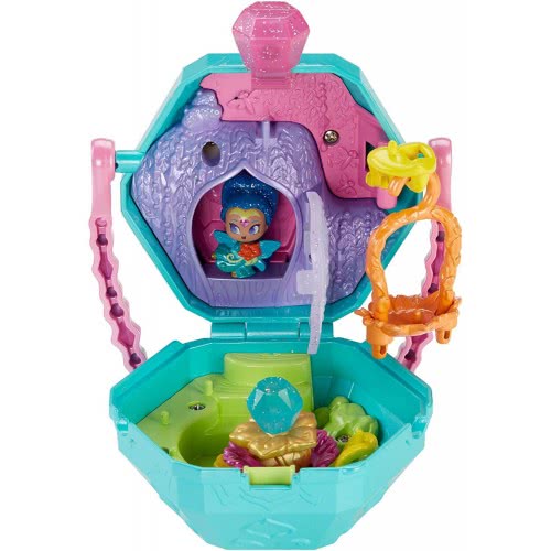 Mattel Shimmer And Shine, Teenie Genies Flower Sprites On-The-Go Playset FHN35 / FHN39 887961526158