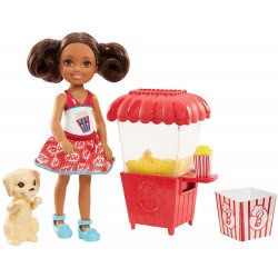 Mattel Barbie Τσέλσι Επαγγέλματα - Μελαχρινή Κούκλα FHP66 / FHP68 887961526967