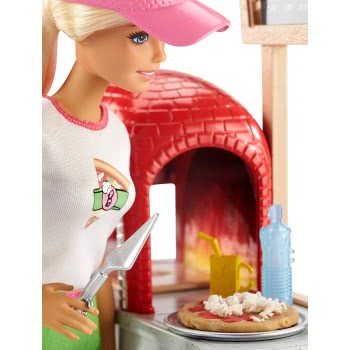 Mattel Barbie Σεφ - Εργαστήριο Πίτσας FHR09 887961527384