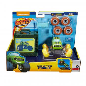 Mattel Fisher Price Blaze Συνεργείο Για Ελαστικά - Pickle FHV37 / FHV39 887961529456
