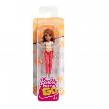 Mattel Barbie On The Go - Βολτίτσες Κουκλίτσες Polka Dot Κούκλα FHV55 / FHV56 887961529647