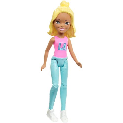 Mattel Barbie On The Go - Βολτίτσες Κουκλίτσες Ξανθιά Κούκλα FHV55 / FHV57 887961529623