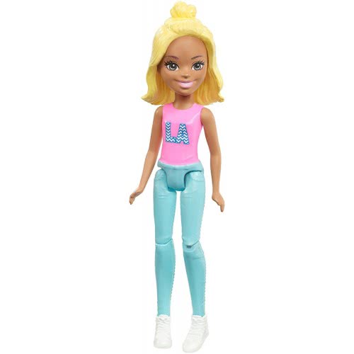 Mattel Barbie On The Go - Βολτίτσες Κουκλίτσες Ξανθιά Κούκλα FHV55 / FHV57 887961529623