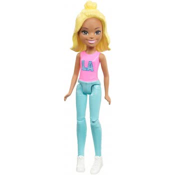 Mattel Barbie On The Go - Βολτίτσες Κουκλίτσες Ξανθιά Κούκλα FHV55 / FHV57 887961529623