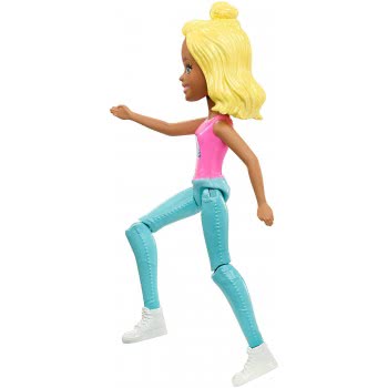 Mattel Barbie On The Go - Βολτίτσες Κουκλίτσες Ξανθιά Κούκλα FHV55 / FHV57 887961529623