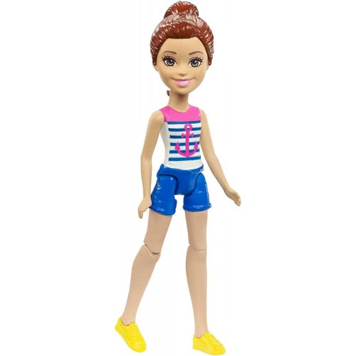 Mattel Barbie On The Go - Βολτίτσες Κουκλίτσες Sailor Fashion Κούκλα FHV55 / FHV58 887961529616