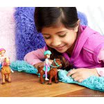 Mattel Barbie On The Go - Βολτίτσες Κουκλίτσα Και Πόνυ, Μπλε Και Μωβ Φόρεμα FHV60 / FHV62 887961529715