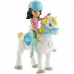 Mattel Barbie On The Go - Horse And Doll, Green And Purple Outfit FHV60 / FHV64 887961529678