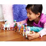 Mattel Barbie On The Go - Horse And Doll, Green And Purple Outfit FHV60 / FHV64 887961529678