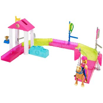 Mattel Barbie On The Go - Βολτίτσες Κουκλίτσες, Πόνυ Και Στάβλος FHV66 887961529739