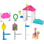 Mattel Barbie On The Go - Βολτίτσες Κουκλίτσες, Πόνυ Και Στάβλος FHV66 887961529739