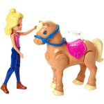 Mattel Barbie On The Go - Βολτίτσες Κουκλίτσες, Πόνυ Και Στάβλος FHV66 887961529739