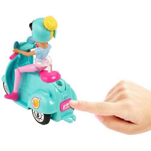 Mattel Barbie On The Go - Βολτίτσες Κουκλίτσες, Βέσπα Και Ταχυδρομείο FHV85 887961529944