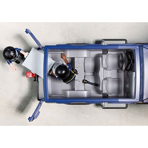 Playmobil Αστυνομικό Όχημα Με Ταχύπλοο 5187 4008789051875