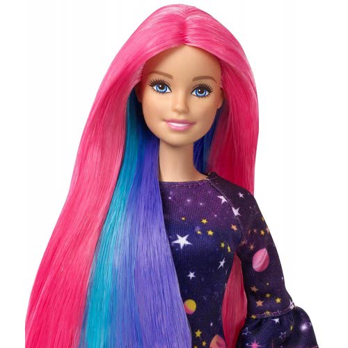 Mattel Barbie Μαλλιά Ουράνιο Τόξο Κούκλα FHX00 887961530933