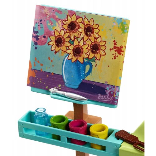 Mattel Barbie - Η Καριέρα Της Barbie Art Studio Σετ Έπιπλα FJB25 / FJB26 887961531794