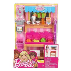 Mattel Barbie - Η Καριέρα Της Barbie Παντοπωλείο Σετ Έπιπλα FJB25 / FJB27 887961531817