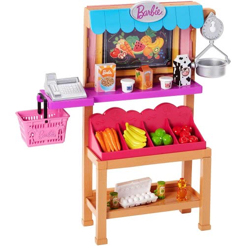 Mattel Barbie - Η Καριέρα Της Barbie Παντοπωλείο Σετ Έπιπλα FJB25 / FJB27 887961531817