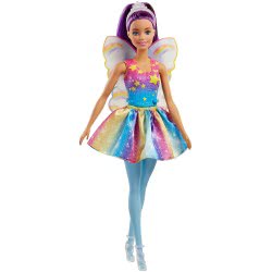 Mattel Barbie Dreamtopia Fairy Doll, Purple FJC84 / FJC85 887961533408