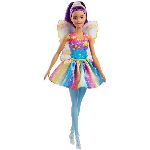 Mattel Barbie Dreamtopia Νεράιδα, Μωβ FJC84 / FJC85 887961533408