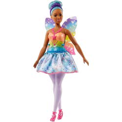 Mattel Barbie Dreamtopia Fairy Doll, Blue FJC84 / FJC87 887961533385