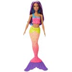 Mattel Barbie Dreamtopia Rainbow Cove Γοργόνα, Μωβ FJC89 / FJC90 887961533439
