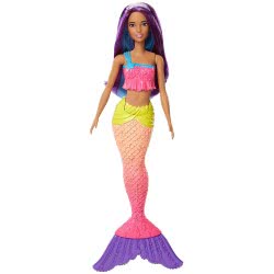 Mattel Barbie Dreamtopia Rainbow Cove Γοργόνα, Μωβ FJC89 / FJC90 887961533439