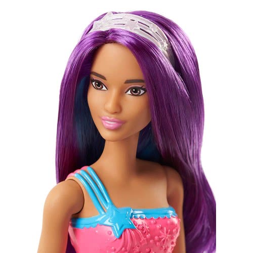 Mattel Barbie Dreamtopia Rainbow Cove Γοργόνα, Μωβ FJC89 / FJC90 887961533439