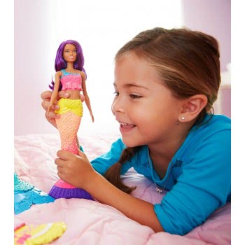 Mattel Barbie Dreamtopia Rainbow Cove Γοργόνα, Μωβ FJC89 / FJC90 887961533439