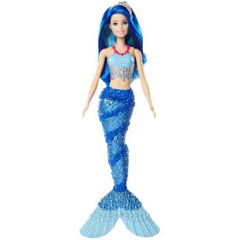 Mattel Barbie Dreamtopia Sparkle Mountain Mermaid, Blue FXT08 / FJC92 887961533453