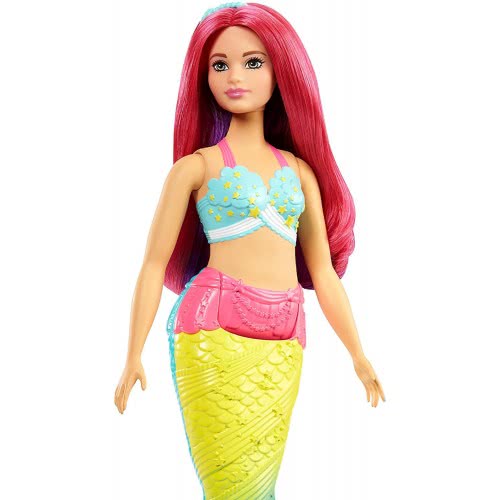Mattel Barbie Dreamtopia Γοργόνα, Ροζ FJC89 / FJC93 887961533446