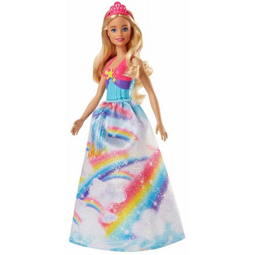 Mattel Barbie Dreamtopia Rainbow Πριγκίπισσα Κούκλα FJC94 / FJC95 887961533521