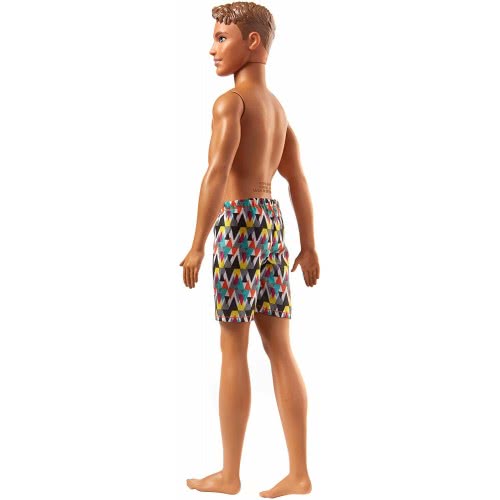 Mattel Barbie Beach Water Play Ken Κούκλα FJF08 / FJF09 887961534443