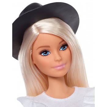 Mattel Barbie Fashionistas Denim Floral Κούκλα Και Μόδα FJF67 / FJF68 887961535129