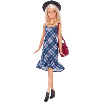 Mattel Barbie Fashionistas Denim Floral Κούκλα Και Μόδα FJF67 / FJF68 887961535129
