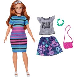 Mattel Barbie Fashionistas Rainbow Rave Doll FJF67 / FJF69 887961535105