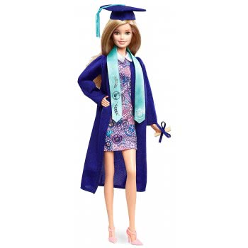 Mattel Barbie Ημέρα Αποφοίτησης Συλλεκτική Κούκλα FJH66 887961537130