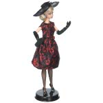 Mattel Barbie Υψηλή Ραπτική - Κοκτέιλ Φόρεμα Με Τριαντάφυλλα FJH77 887961537239