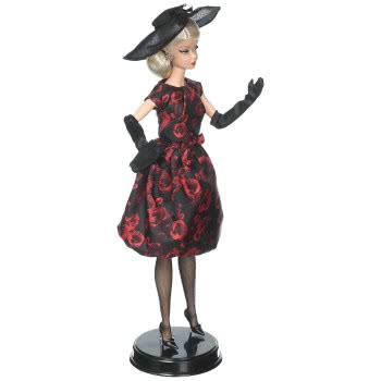 Mattel Barbie Υψηλή Ραπτική - Κοκτέιλ Φόρεμα Με Τριαντάφυλλα FJH77 887961537239