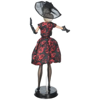 Mattel Barbie Υψηλή Ραπτική - Κοκτέιλ Φόρεμα Με Τριαντάφυλλα FJH77 887961537239