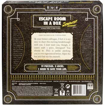 Mattel Επιτραπέζιο Παιχνίδι Escape Room In A Box FJR43 887961541373