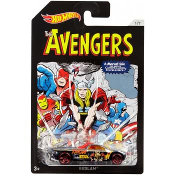 Mattel Hot Wheels Marvel Avengers Αυτοκινητάκια - 8 Σχέδια FKD48 887961545258