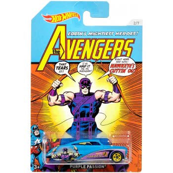 Mattel Hot Wheels Marvel Avengers Vehicles - 8 Designs FKD48 887961545258