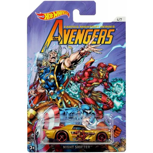Mattel Hot Wheels Marvel Avengers Αυτοκινητάκια - 8 Σχέδια FKD48 887961545258