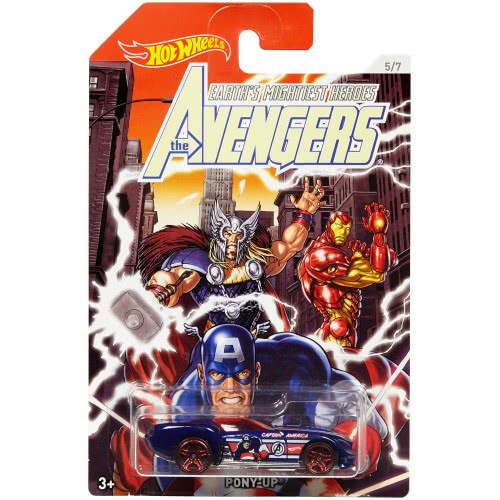 Mattel Hot Wheels Marvel Avengers Vehicles - 8 Designs FKD48 887961545258